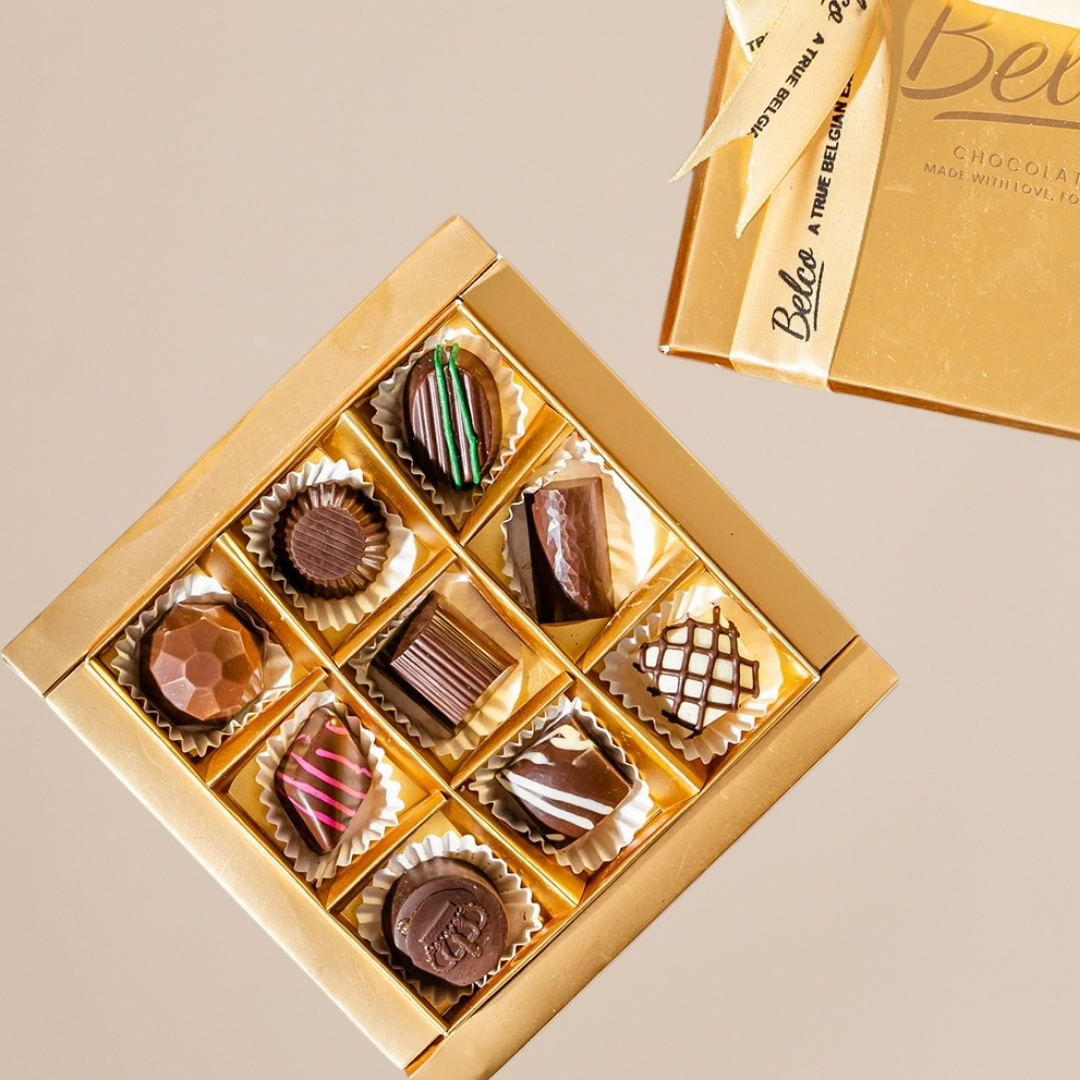 Tangerine Box Of 9 By Belco